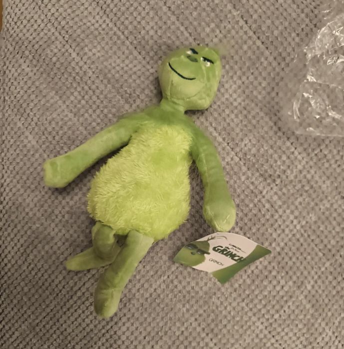 Pluszak, Maskotka Grinch 28 cm. Super prezent!!