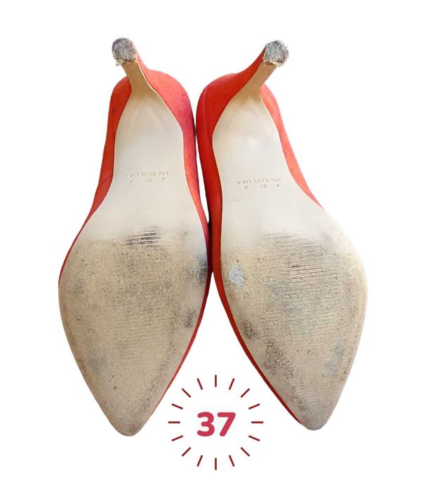 Sapatos Vermelhos Stiletto Primark 37
