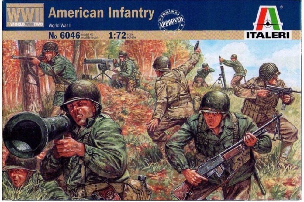 Model figurek American Infantry Italeri 6046