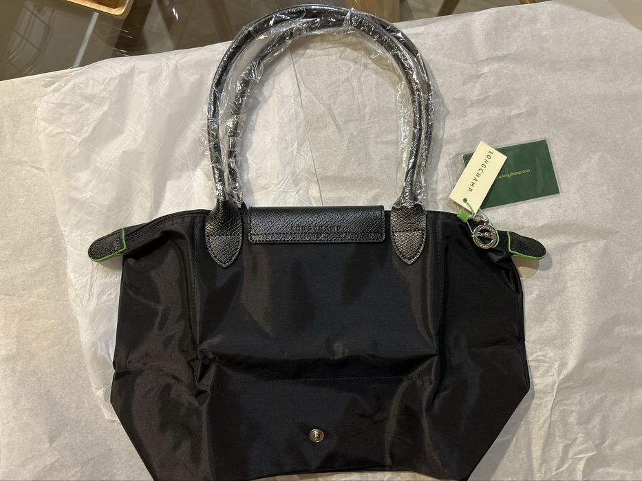 Torebka Longchamp cała czarna M