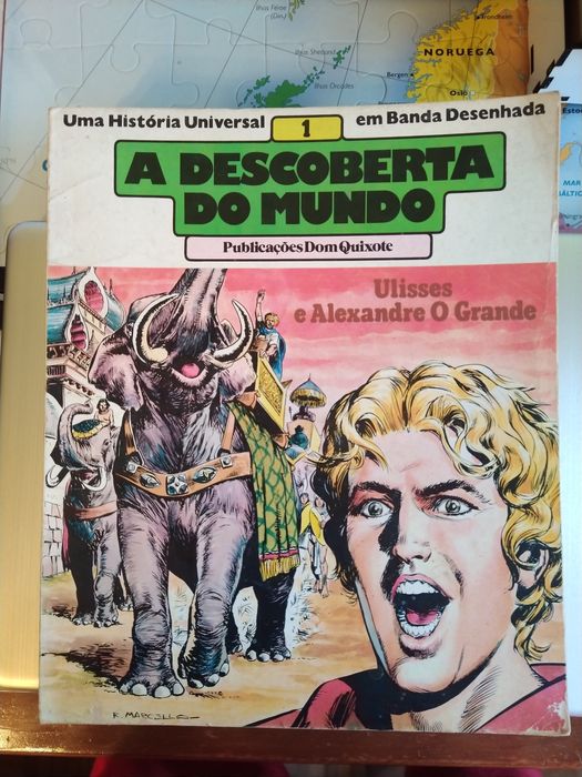Livros A Descoberta do Mundo em BD