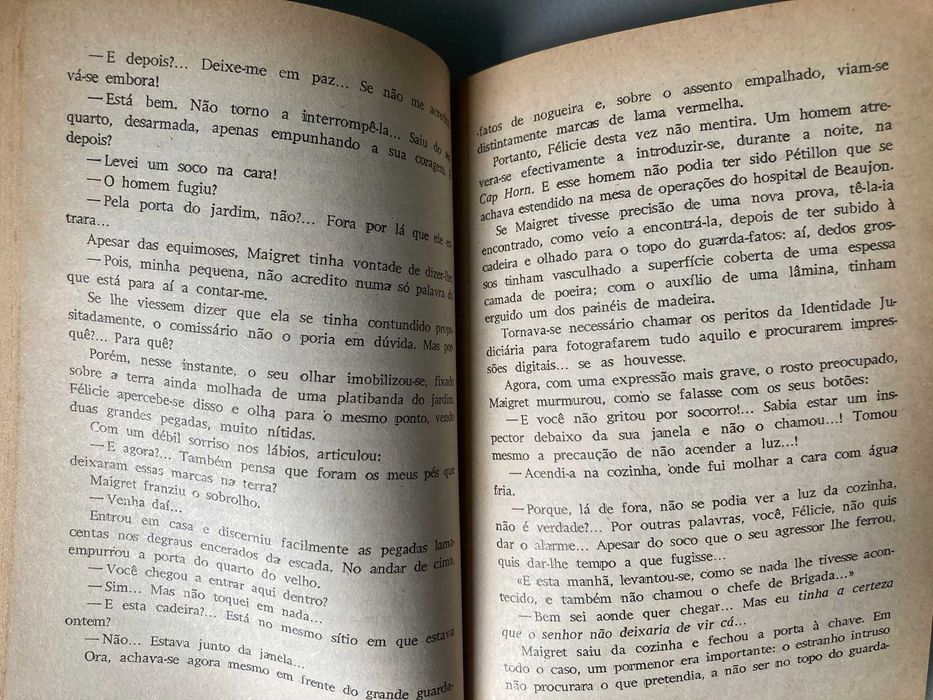 Maigret e a Morte do Perna-de-Pau, de Georges Simenon