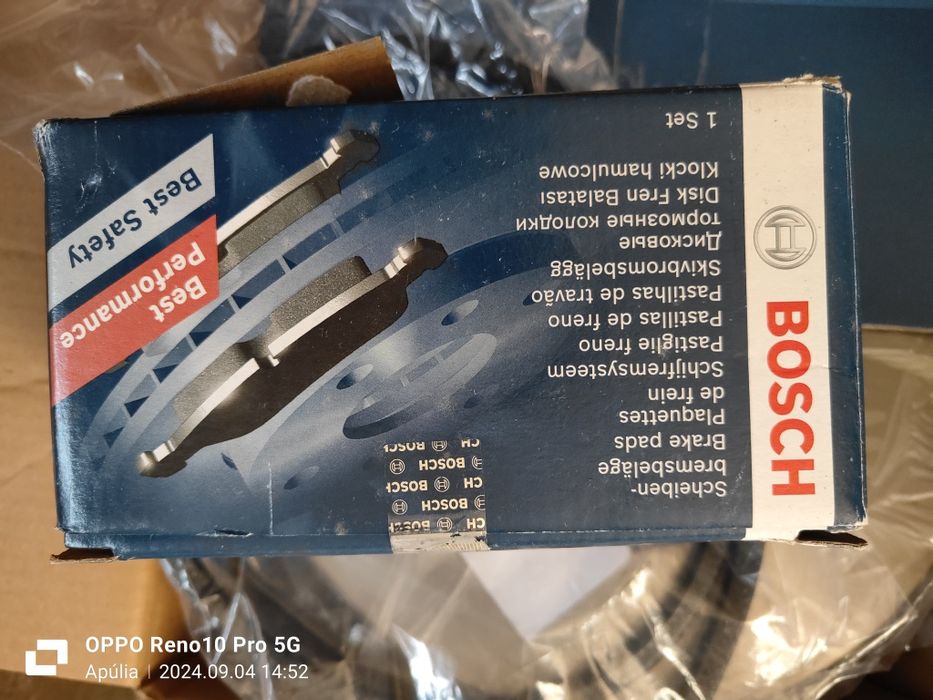 4 discos de travão ventilados F.Ducato 2010