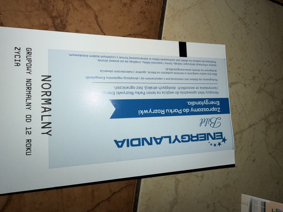 Bilety do EnergyLandia