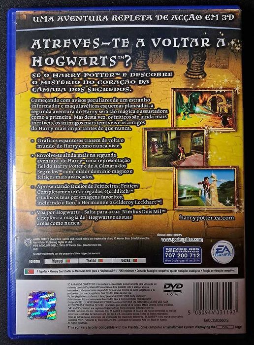 Harry Potter e a Câmara dos Segredos — PS2