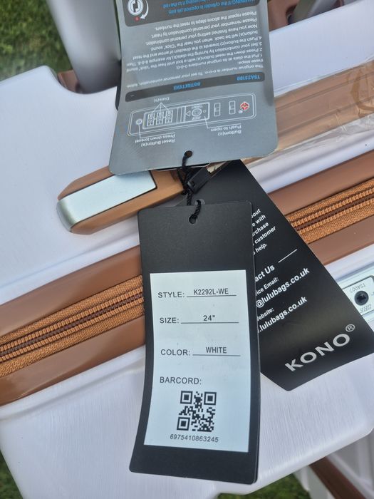 Modne,stylowa,solidna Walizki KONO 2 szt ,39L i 69L
