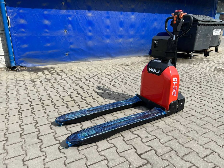 Paleciak elektryczny z WAGĄ! HELI CBD15J-LI3 1500kg Li-on NOWY FHP 498