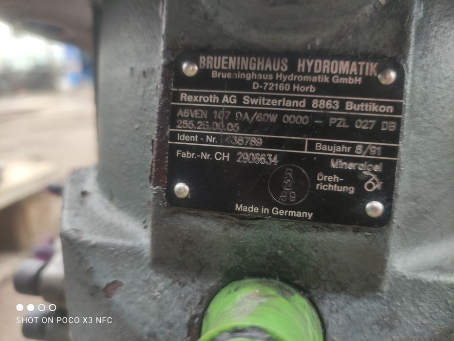Hydromotorem Rexroth A6VEN 107 Brueninghaus hydromatik
