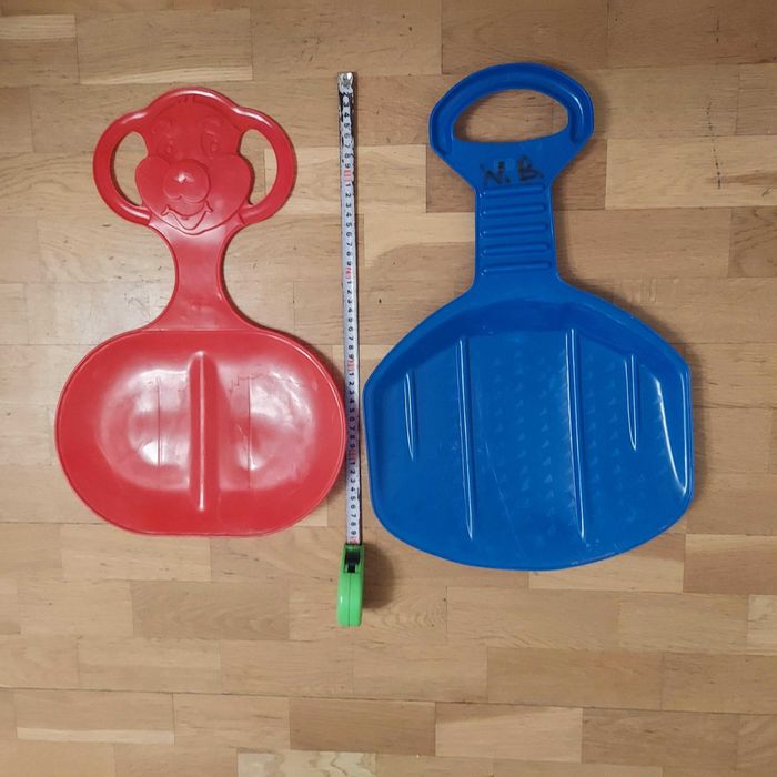 plastikowe ślizgi / jabłuszka - komplet