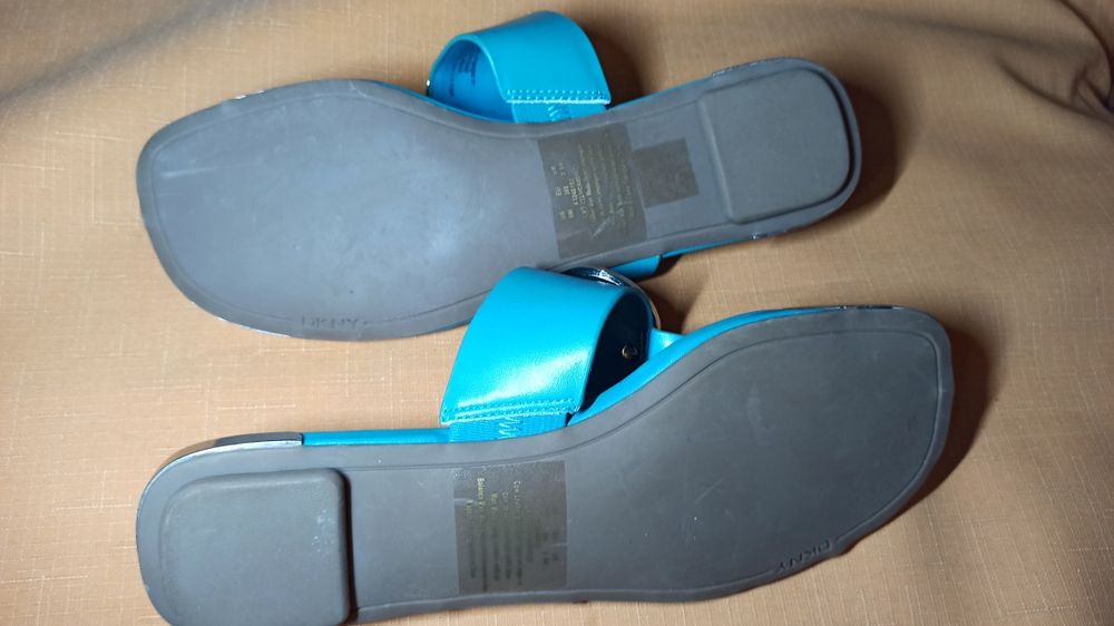 DKNY 36 klapki damskie Blue exclusive edition