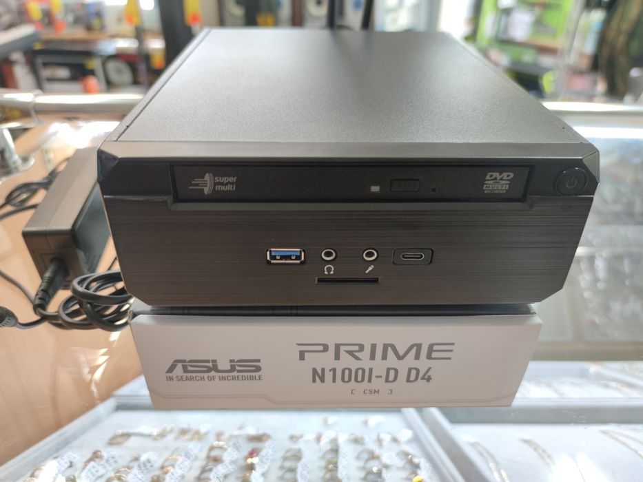 Komputer Mini ITX Intel N100 / 8 GB RAM / 256 GB NVMe / Windows 11 Home | komis Madej Tarnów