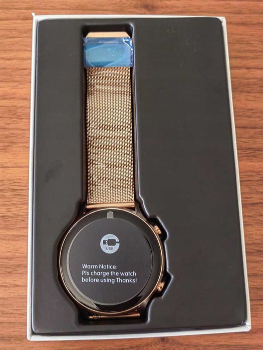 Smartwatch Damski Zegarek Wodoodporny Rozmowy Smart Watch + 4 Paski