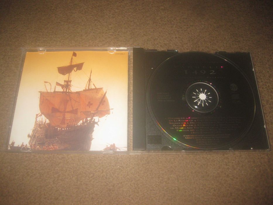 CD da Banda Sonora (OST) do filme "1492: Cristóvão Colombo"
