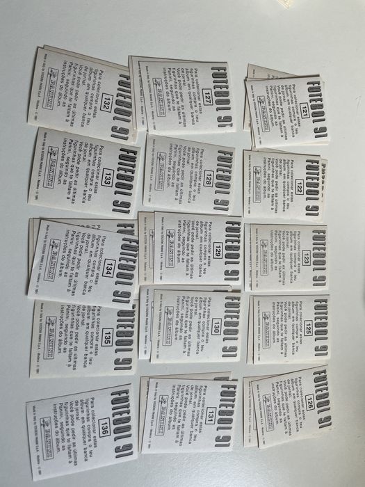 Cromos Penafiel 1991