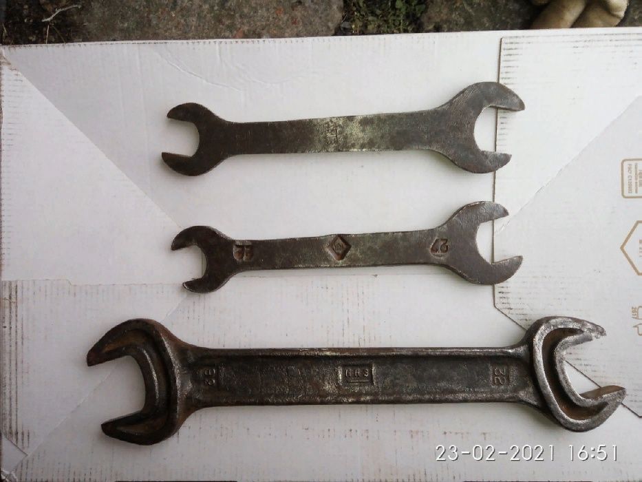 Ключ рожковый   27/22 Накидной 41, 32.