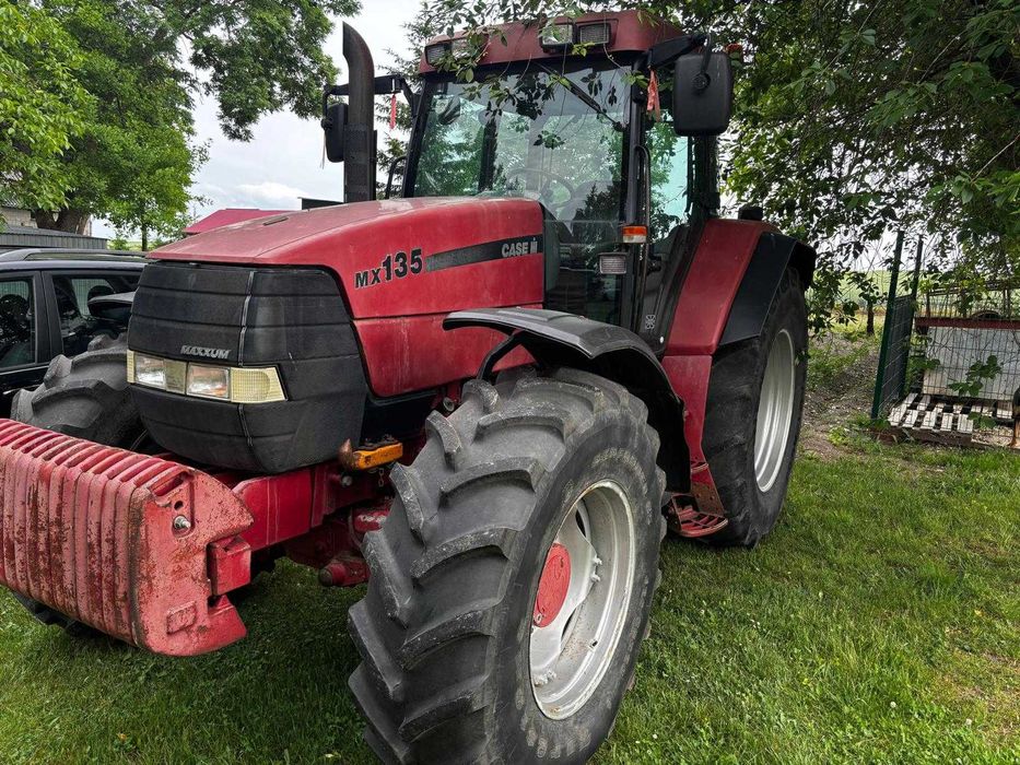 Ciągnik Case IH MX 135 +pług +agregat
