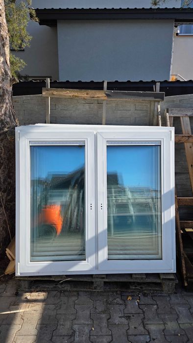 Okna UŻYWANE PCV 149x137 - Dowóz - TANIO