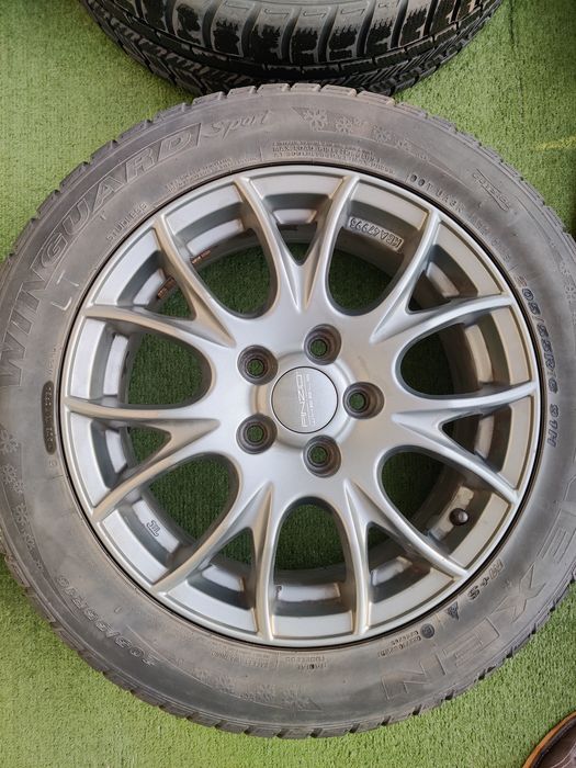 Felgi Anzio R16 6,5J ET45 5x112 na oponach zimowych Nexen