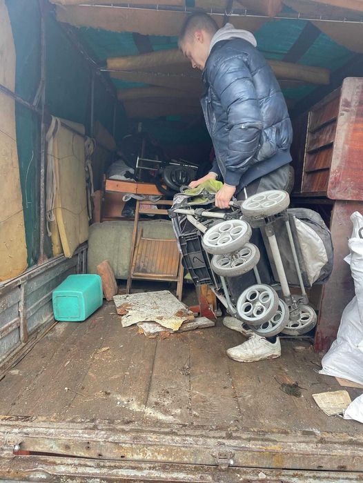 Вывоз строительного мусора, старой мебели,хлама,газель 3т,холодильник
