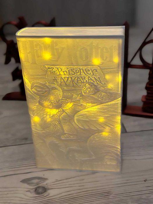 Lampka Książka 3D – Harry Potter i Więzień Azkabanu