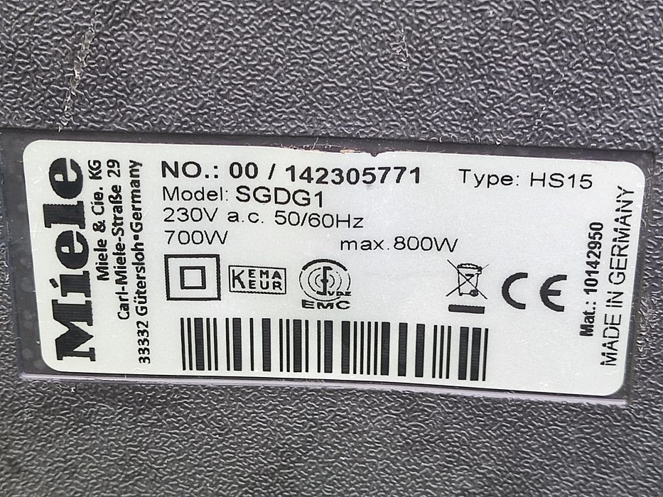 Odkurzacz Miele w bardzo dobrym stanie