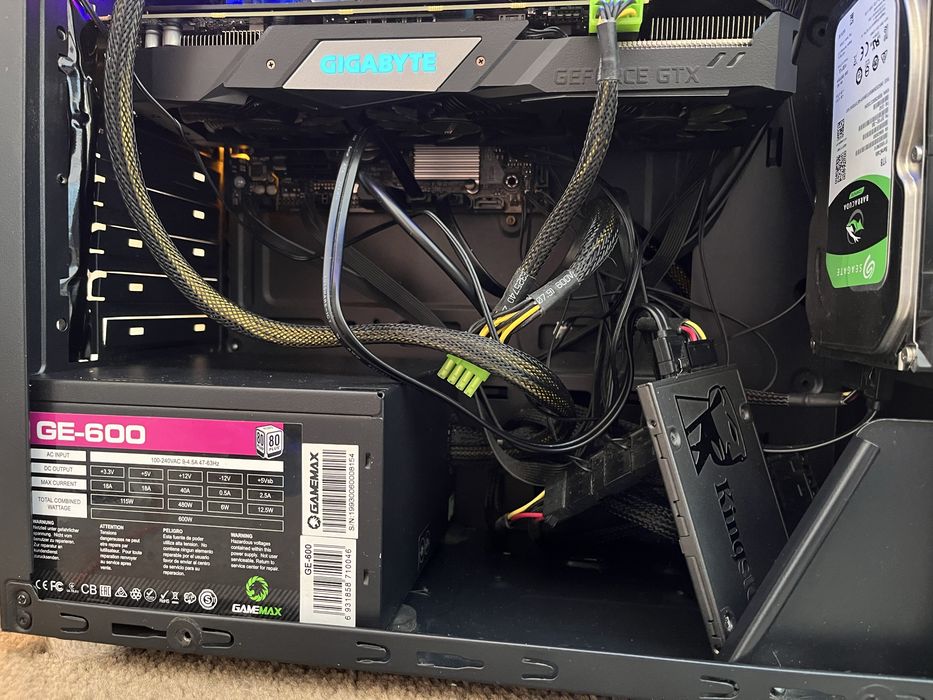 Ігровий ПК GTX 1660 Ti / i5-9400F / 16GB RAM / SSD + 1TB HDD