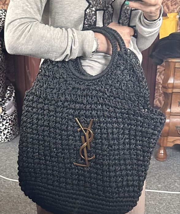 Czarna torba duża