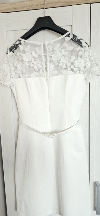 Biala sukienka Pretty Girl rozmiar L