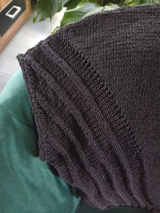 Bluzka kimono bezrękawnik ręcznie robiona