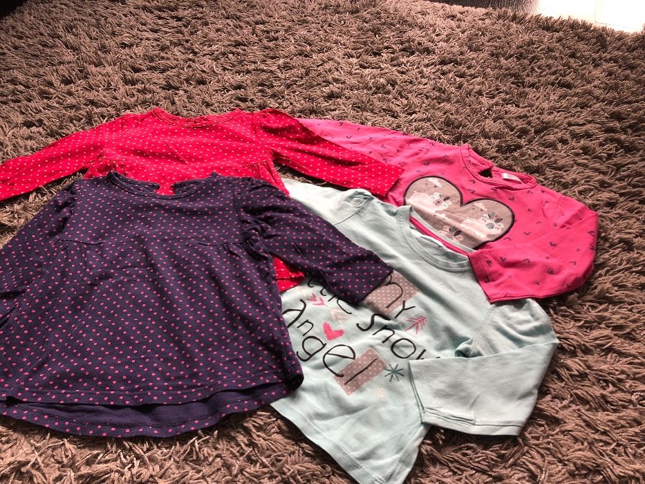 Paka ubrań dziewczęcych rozmiar 86