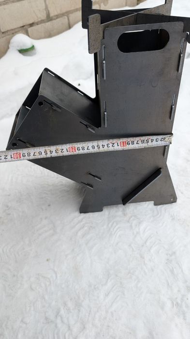 Турбопіч 3мм розбірна