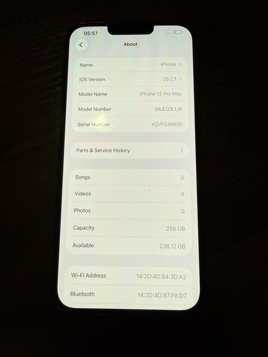 Продам iphone 13 Pro max 256gb Sierra Blue, акб 100%