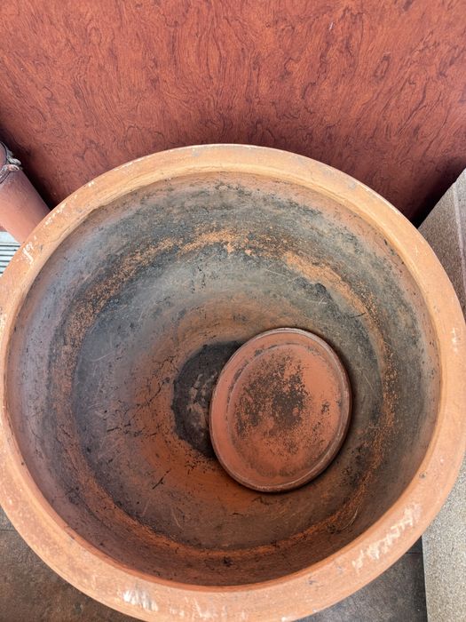 Vaso barro 45 cm altura, diametro 53