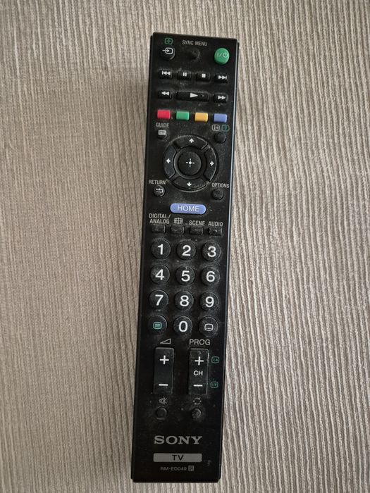 Televisão Sony com comando