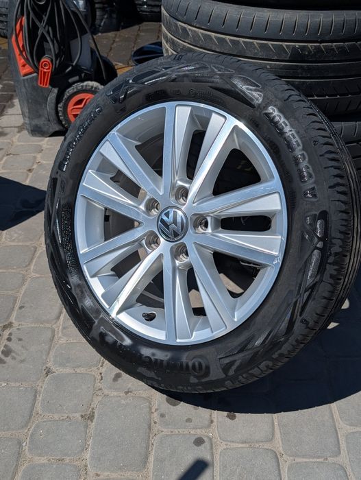 Колеса для Volkswagen шини 205/55 R16 5х112 диски golf 5 6 7 8 touran
