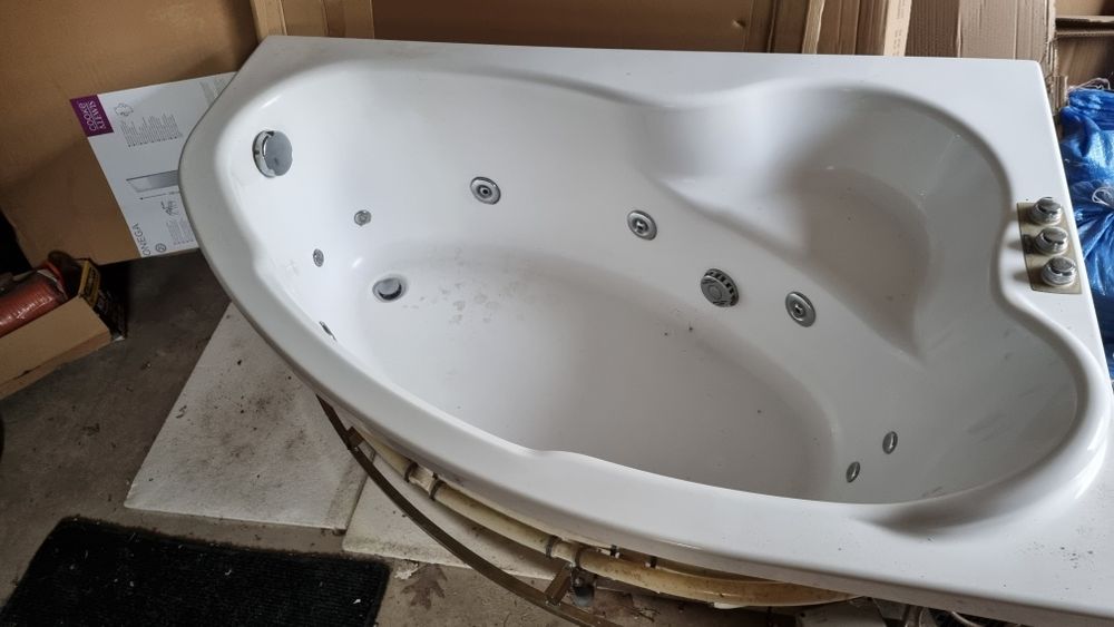 Wanna z hydromasażem