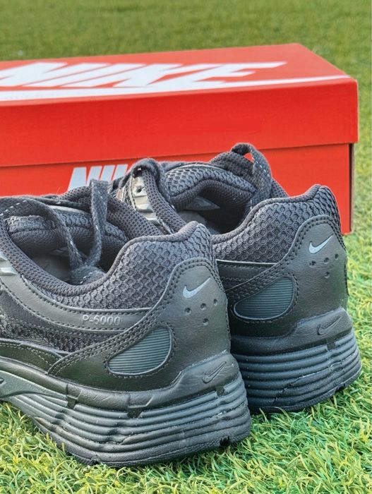 Оригінал Кросівки Nike P-6000 Premium Triple Black Найки чорні