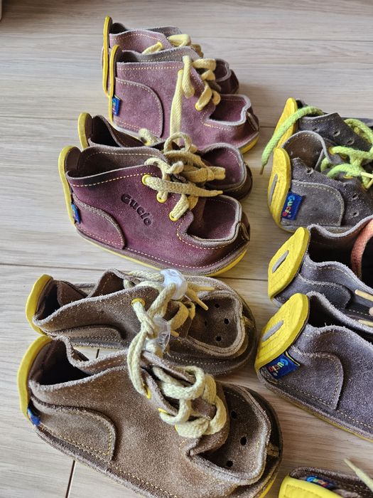 Buty Gucio 7 par, roz. 18 do 24, 11cm do 14cm