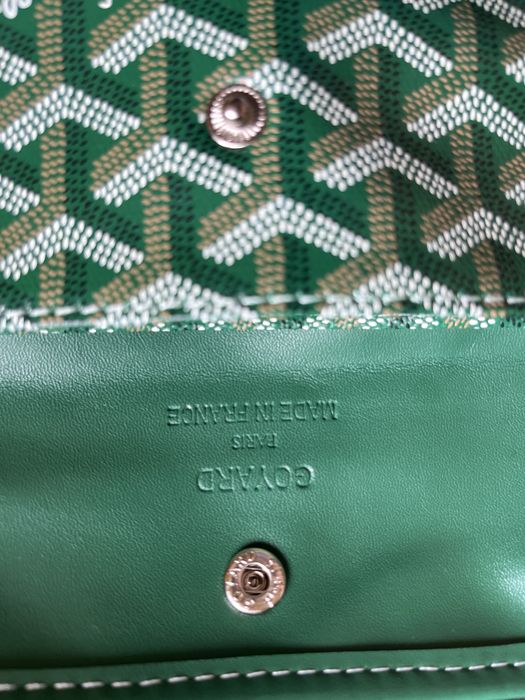 Mala Goyard Verde Grande