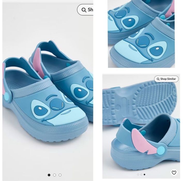 Шльопанці Стіч Stitch сабо крокс крокси Crocs 33 34 j2
