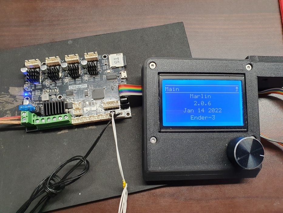 Creality 4.2.7 cicha płyta ( Ender 3 / 5 )