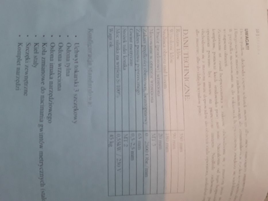 Mini Tokarka sprzedam