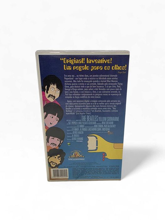 THE BEATLES – O Submarino Amarelo (VHS PAL) – Warner Home Video