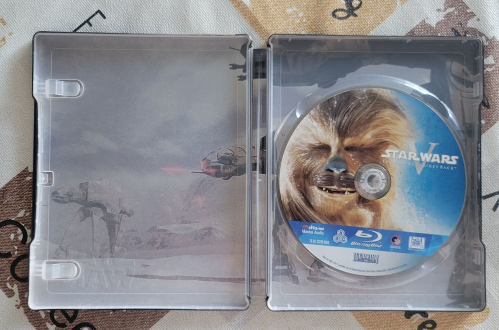 Bluray Star Wars O Império Contra  Ataca Steelbook.