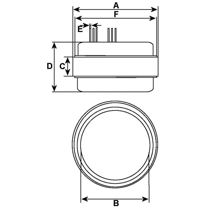 Stojan Alternatora Hc-Cargo F032231491