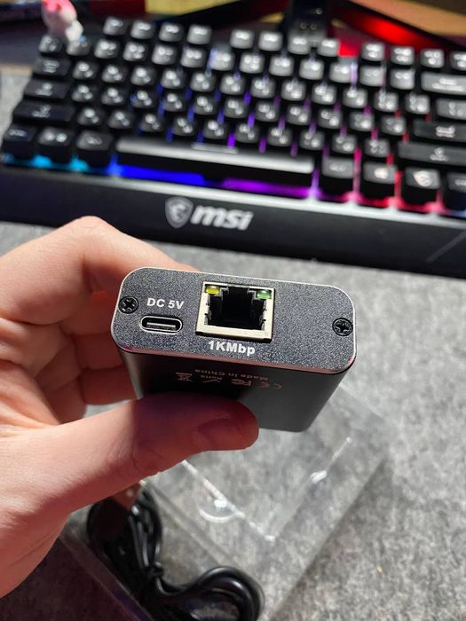 Network cable splitter 1000 mbps