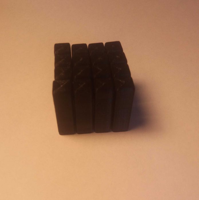 fidget kostka segmentowa druk 3D