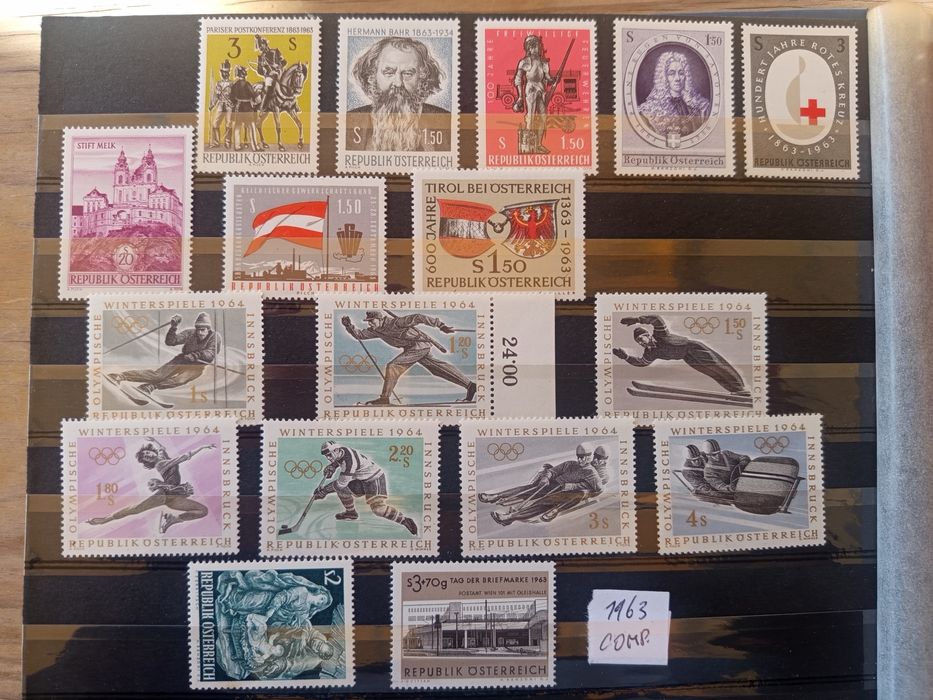 Selos Áustria 1960-69