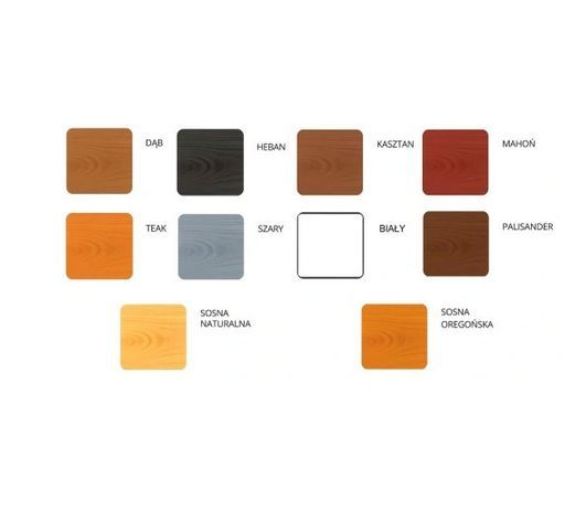 DRAGON Impregnat akrylowy do drewna 1l biały