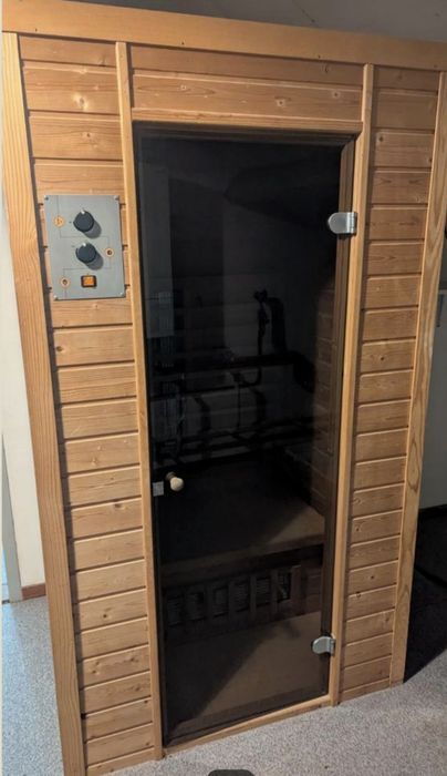 Sauna infrared podczerwień 8 lamp energooszczędna 1,6kW do domu/ ogrodu
